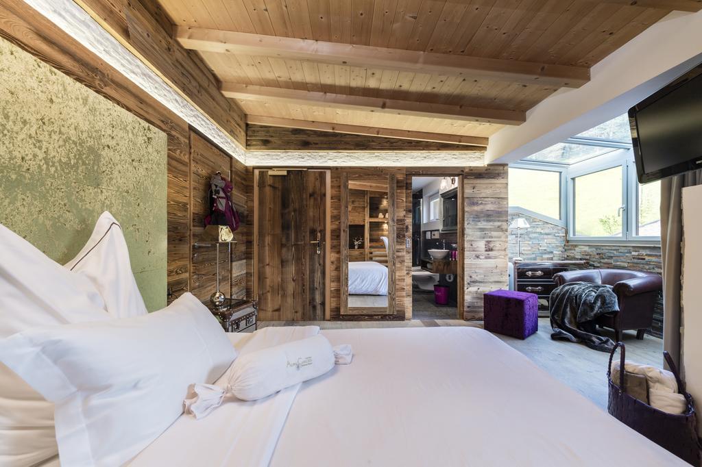 אורטיסיי Alpin Garden Luxury Maison & Spa - Adults Only מראה חיצוני תמונה