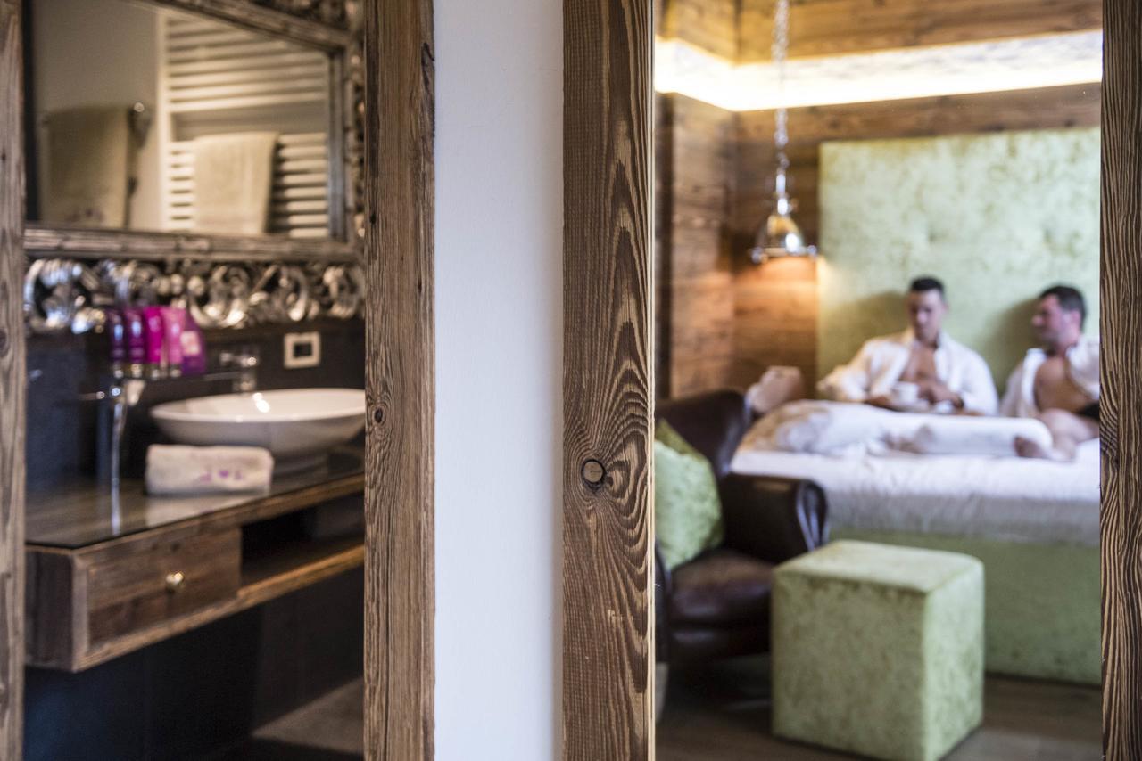 אורטיסיי Alpin Garden Luxury Maison & Spa - Adults Only מראה חיצוני תמונה